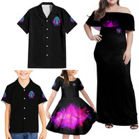 This Is My Life Not Yours Family Matching Off Shoulder Maxi Dress and Hawaiian Shirt - Wonder Print Shop