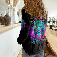 This Is My Life Not Yours Women Casual Shirt - Wonder Print Shop