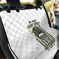 Oh I Pissed You Off Messy Bun Back Car Seat Cover - Wonder Print Shop