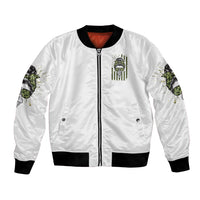 Oh I Pissed You Off Messy Bun Bomber Jacket - Wonder Print Shop