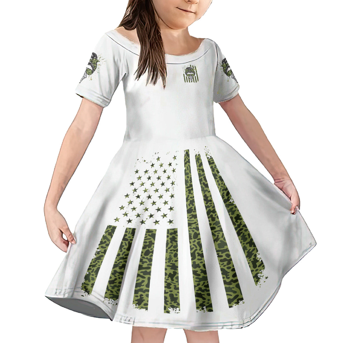 Oh I Pissed You Off Messy Bun Family Matching Puletasi Dress and Hawaiian Shirt - Wonder Print Shop