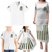 Oh I Pissed You Off Messy Bun Family Matching Puletasi Dress and Hawaiian Shirt - Wonder Print Shop