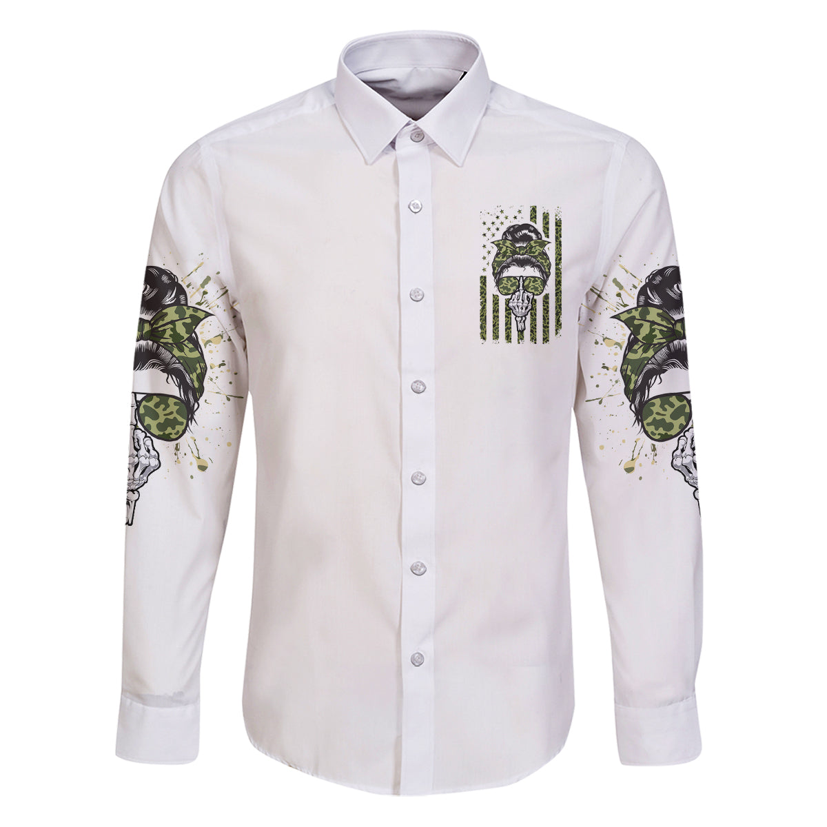 Oh I Pissed You Off Messy Bun Family Matching Puletasi Dress and Hawaiian Shirt - Wonder Print Shop