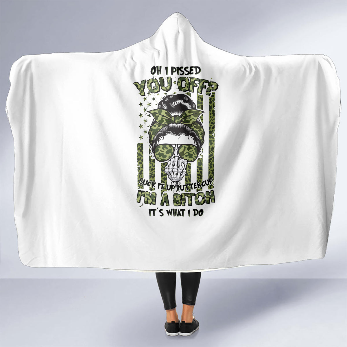 oh-i-pissed-you-off-messy-bun-hooded-blanket