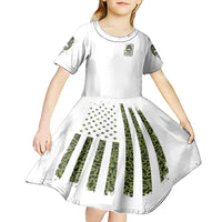 Oh I Pissed You Off Messy Bun Kid Short Sleeve Dress - Wonder Print Shop