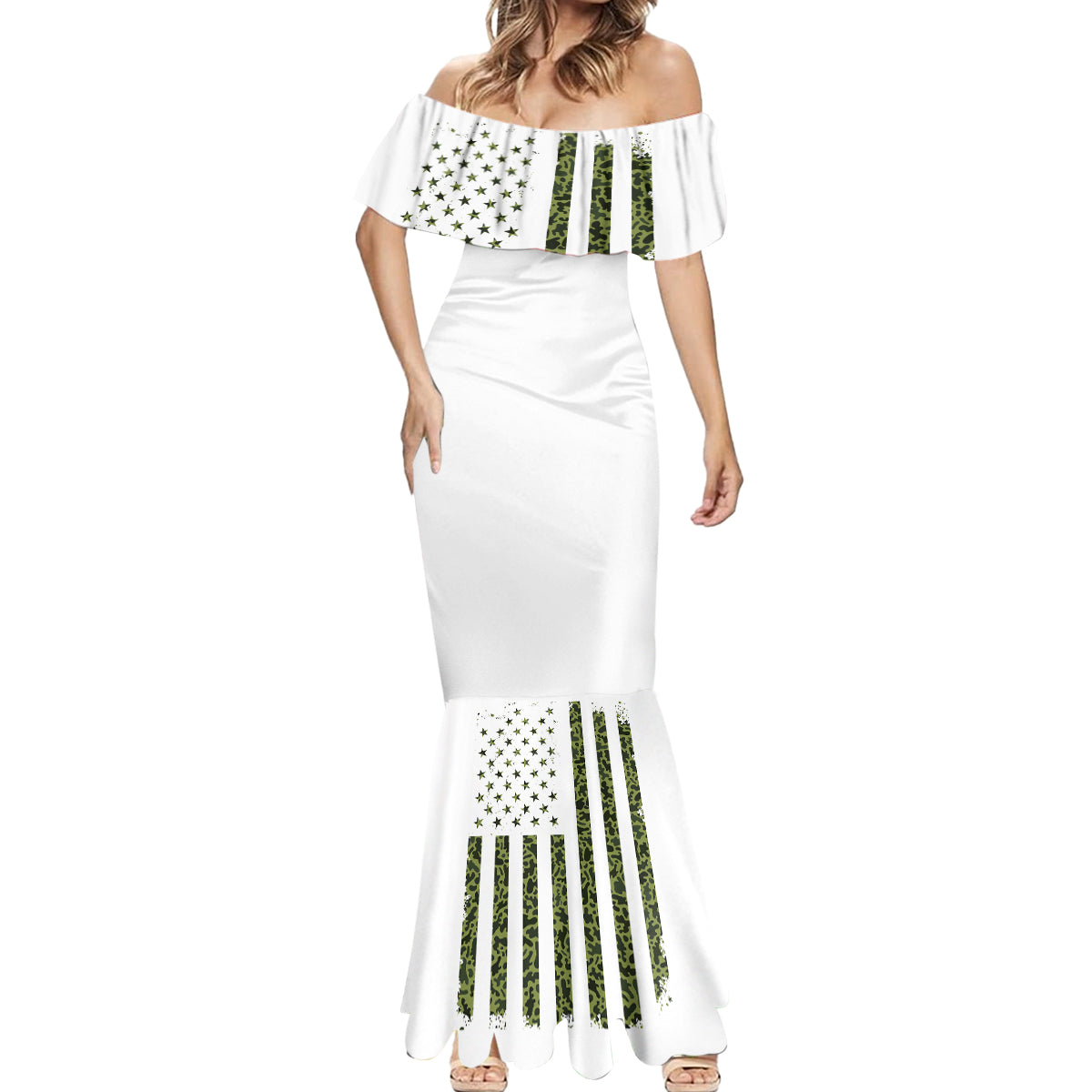 Oh I Pissed You Off Messy Bun Mermaid Dress - Wonder Print Shop