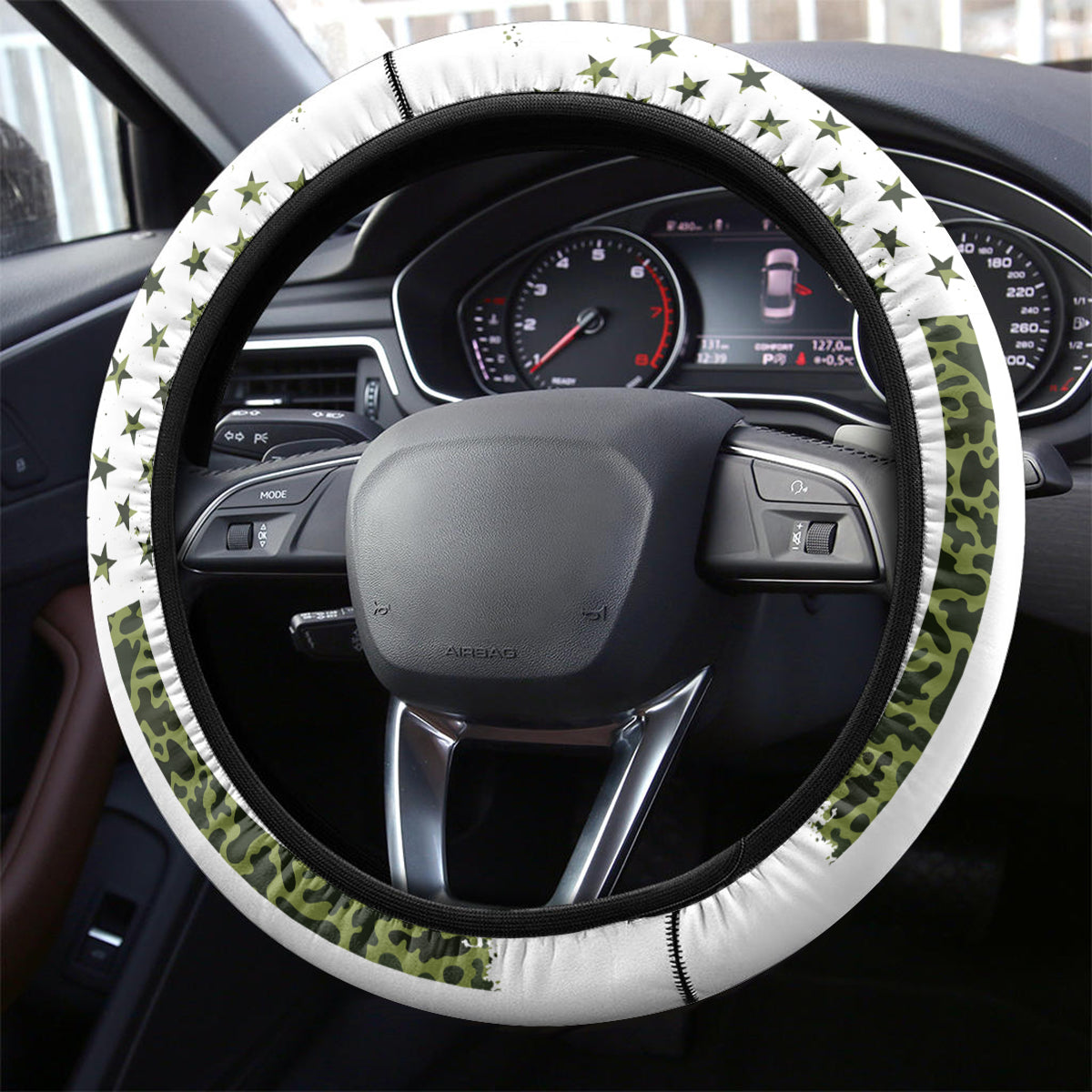 Oh I Pissed You Off Messy Bun Steering Wheel Cover - Wonder Print Shop