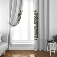 Oh I Pissed You Off Messy Bun Window Curtain - Wonder Print Shop