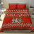 Miniature Schnauzer Family Snow Christmas Bedding Set Xmas Holiday Patterns - Wonder Print Shop
