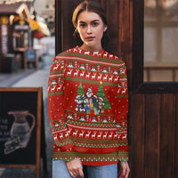 Miniature Schnauzer Family Snow Christmas Ugly Christmas Sweater Xmas Holiday Patterns - Wonder Print Shop