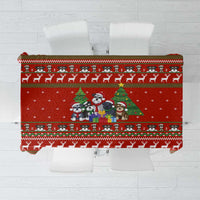 Miniature Schnauzer Family Snow Christmas Tablecloth Xmas Holiday Patterns - Wonder Print Shop