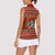 Miniature Schnauzer Family Snow Christmas Women Sleeveless Polo Shirt Xmas Holiday Patterns - Wonder Print Shop