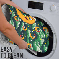 Christmas Moon and Star Bathroom Set Xmas Holiday Patterns - Wonder Print Shop