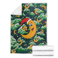 Christmas Moon and Star Blanket Xmas Holiday Patterns - Wonder Print Shop