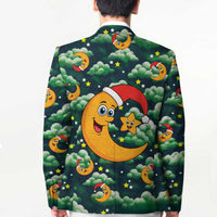 Christmas Moon and Star Blazer Xmas Holiday Patterns - Wonder Print Shop