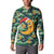 Christmas Moon and Star Button Sweatshirt Xmas Holiday Patterns - Wonder Print Shop