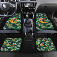 Christmas Moon and Star Car Mats Xmas Holiday Patterns - Wonder Print Shop