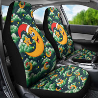 Christmas Moon and Star Car Seat Cover Xmas Holiday Patterns - Wonder Print Shop