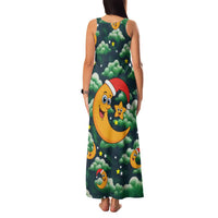 Christmas Moon and Star Family Matching Tank Maxi Dress and Hawaiian Shirt Xmas Holiday Patterns - Wonder Print Shop