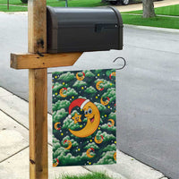 Christmas Moon and Star Garden Flag Xmas Holiday Patterns - Wonder Print Shop
