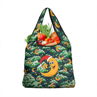 Christmas Moon and Star Grocery Bag Xmas Holiday Patterns - Wonder Print Shop