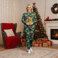 Christmas Moon and Star Christmas Pajama Set Xmas Holiday Patterns - Wonder Print Shop