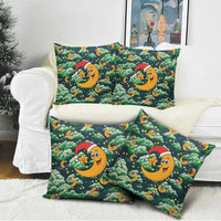 Christmas Moon and Star Pillow Cover Xmas Holiday Patterns - Wonder Print Shop