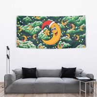 Christmas Moon and Star Tapestry Xmas Holiday Patterns - Wonder Print Shop