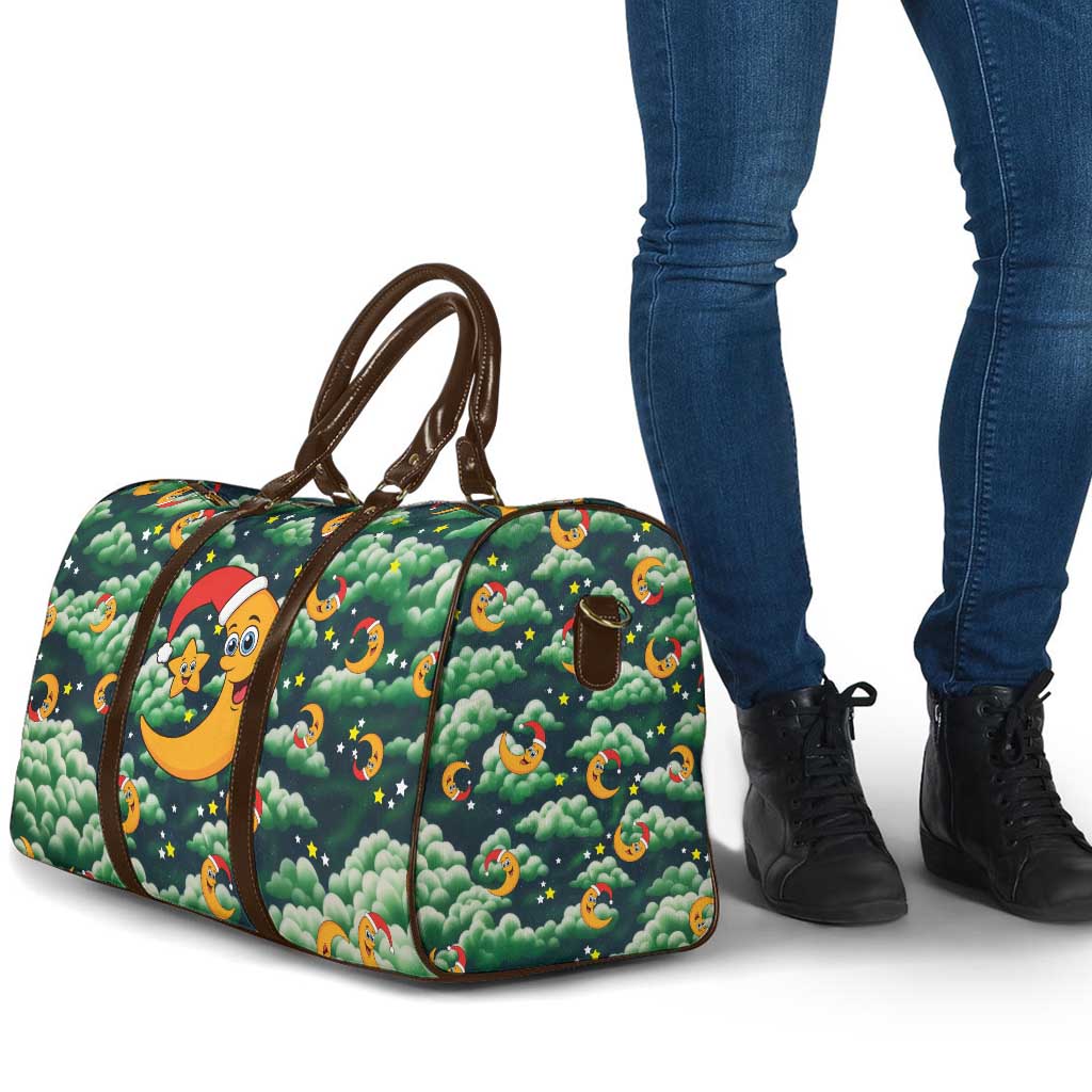 Christmas Moon and Star Travel Bag Xmas Holiday Patterns - Wonder Print Shop