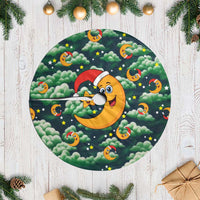 Christmas Moon and Star Tree Skirt Xmas Holiday Patterns - Wonder Print Shop