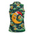 Christmas Moon and Star Women Sleeveless Polo Shirt Xmas Holiday Patterns - Wonder Print Shop