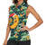 Christmas Moon and Star Women Sleeveless Polo Shirt Xmas Holiday Patterns - Wonder Print Shop