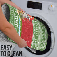 Christmas Mushroom House Bathroom Set Xmas Holiday Patterns - Wonder Print Shop