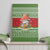 Christmas Mushroom House Canvas Wall Art Xmas Holiday Patterns - Wonder Print Shop