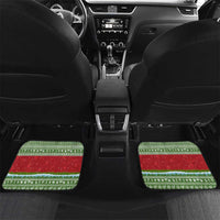 Christmas Mushroom House Car Mats Xmas Holiday Patterns - Wonder Print Shop