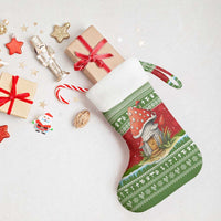 Christmas Mushroom House Christmas Stocking Xmas Holiday Patterns - Wonder Print Shop