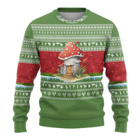 Christmas Mushroom House Ugly Christmas Sweater Xmas Holiday Patterns - Wonder Print Shop