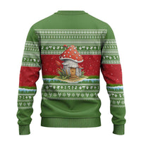 Christmas Mushroom House Ugly Christmas Sweater Xmas Holiday Patterns - Wonder Print Shop
