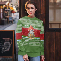 Christmas Mushroom House Ugly Christmas Sweater Xmas Holiday Patterns - Wonder Print Shop