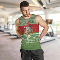 Christmas Mushroom House Men Tank Top Xmas Holiday Patterns - Wonder Print Shop