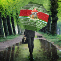 Christmas Mushroom House Umbrella Xmas Holiday Patterns - Wonder Print Shop