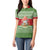 Christmas Mushroom House Women Polo Shirt Xmas Holiday Patterns - Wonder Print Shop