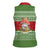 Christmas Mushroom House Women Sleeveless Polo Shirt Xmas Holiday Patterns - Wonder Print Shop
