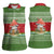 Christmas Mushroom House Women Sleeveless Polo Shirt Xmas Holiday Patterns - Wonder Print Shop