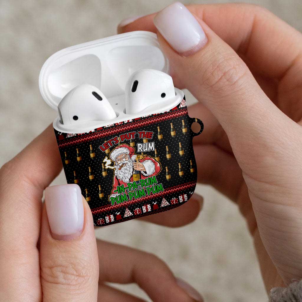 Santa Claus Christmas AirPods Case Xmas Holiday Patterns - Wonder Print Shop