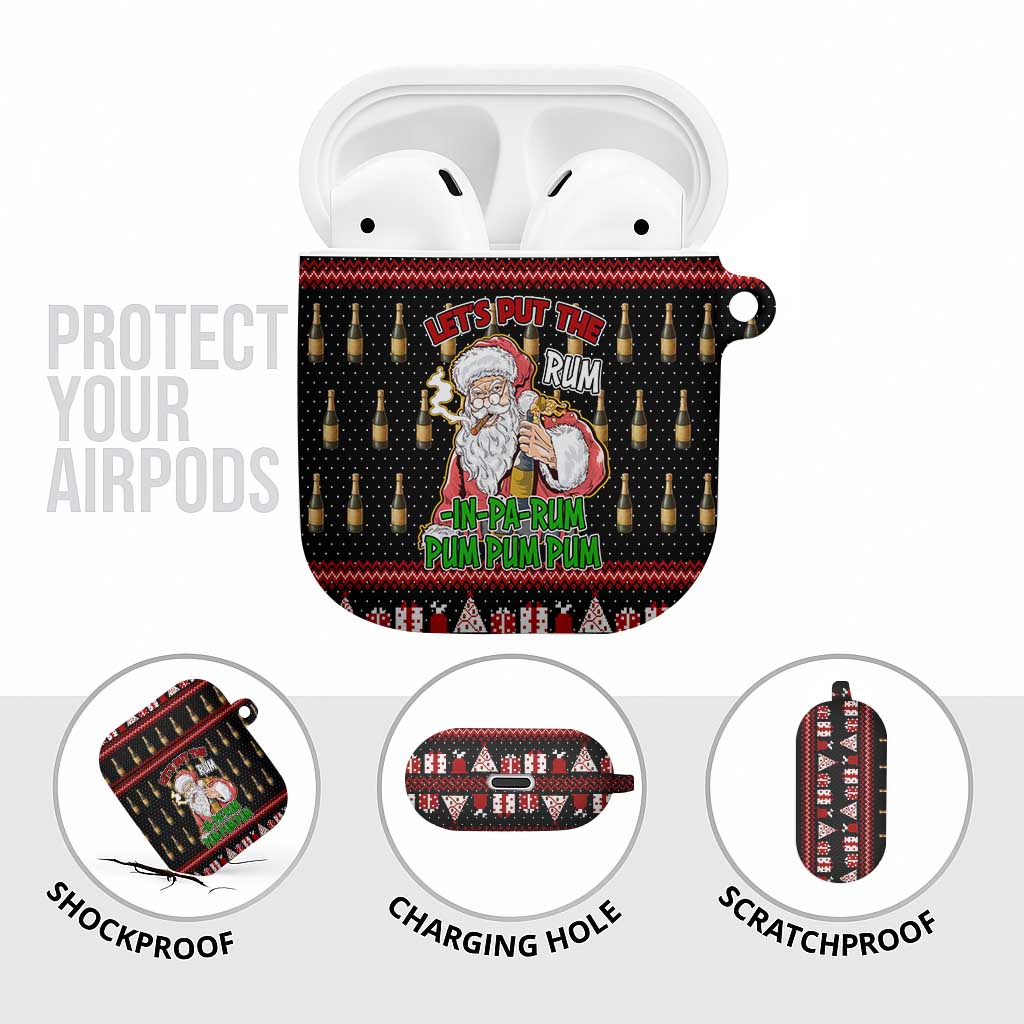 Santa Claus Christmas AirPods Case Xmas Holiday Patterns - Wonder Print Shop