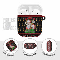 Santa Claus Christmas AirPods Case Xmas Holiday Patterns - Wonder Print Shop