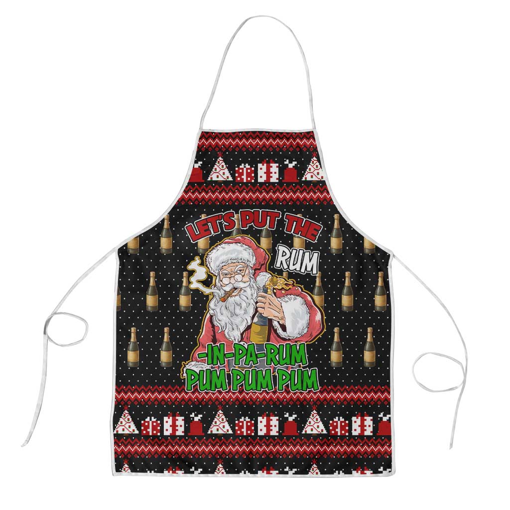 Santa Claus Christmas Apron Xmas Holiday Patterns - Wonder Print Shop