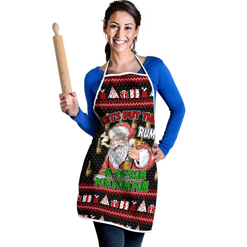 Santa Claus Christmas Apron Xmas Holiday Patterns - Wonder Print Shop