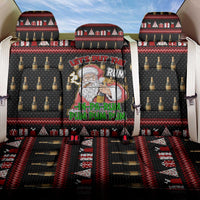 Santa Claus Christmas Back Car Seat Cover Xmas Holiday Patterns - Wonder Print Shop